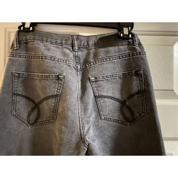 NWOT Calvin Klein Gray Jeans size 16 - Picture 4 of 6